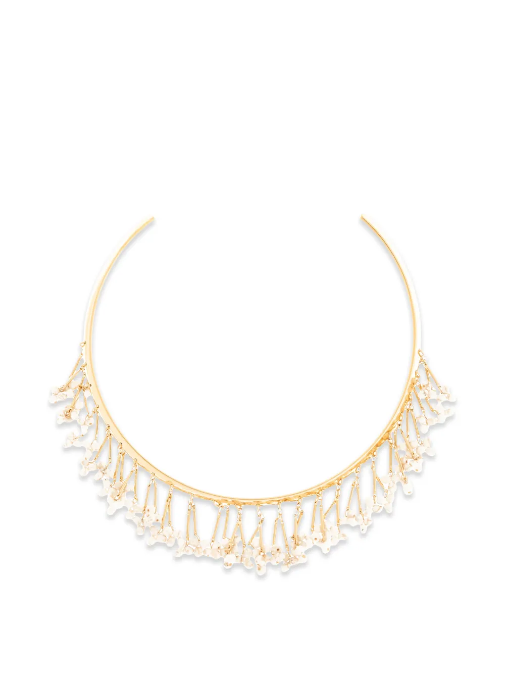 ISABEL MARANT beaded necklace - Oro