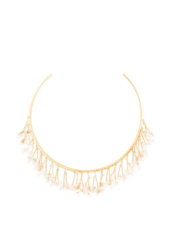 Isabel Marant Nora Choker Necklace in Gold