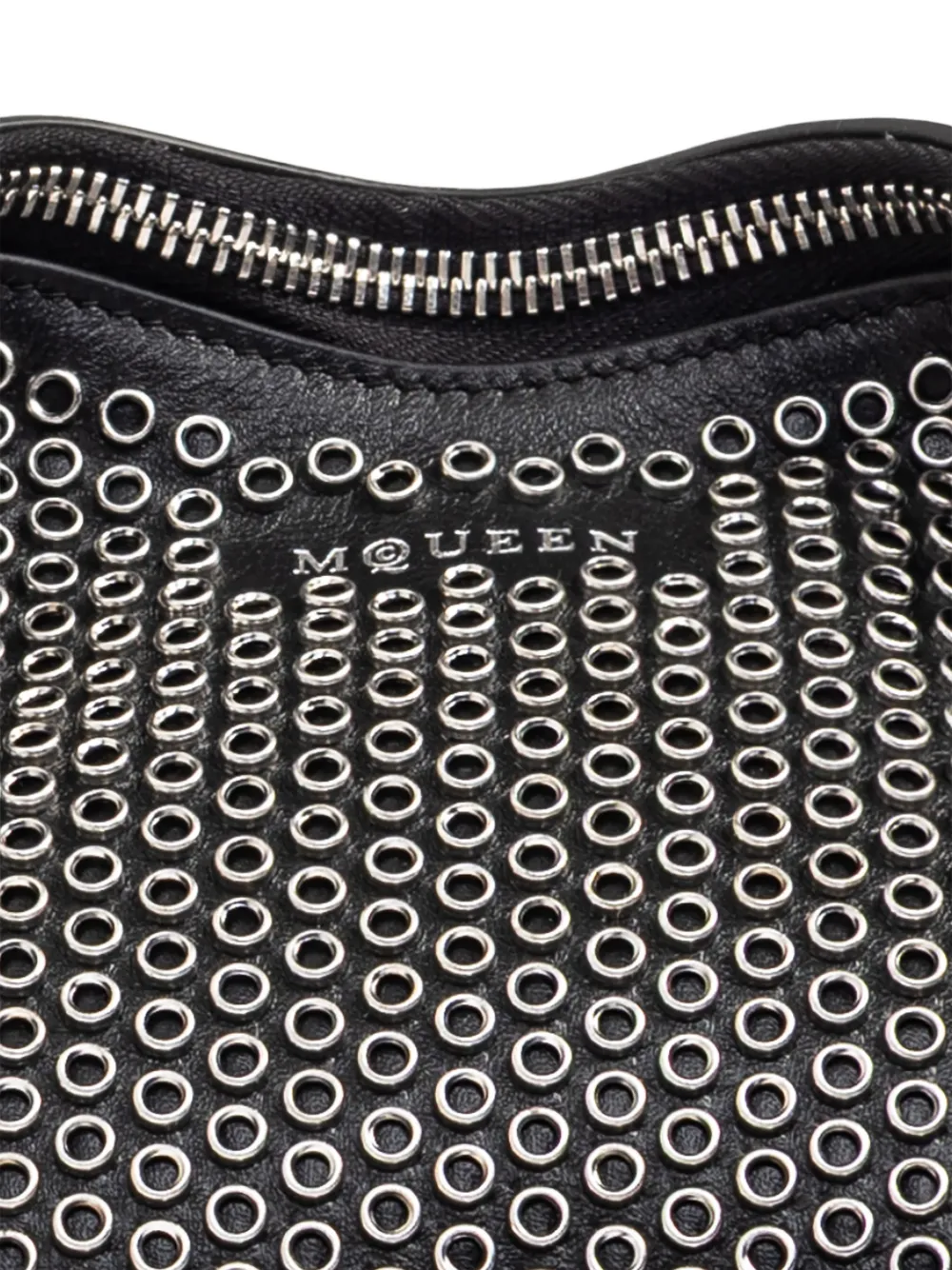 Alexander McQueen スタッズ クラッチバッグ | ブラック | FARFETCH JP