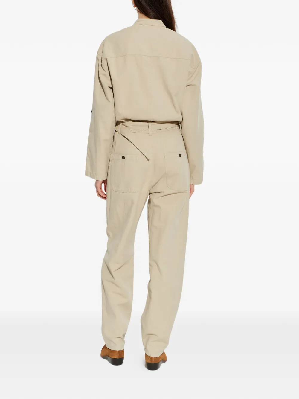  Marant étoile Nessime Jumpsuit - Neutrals 