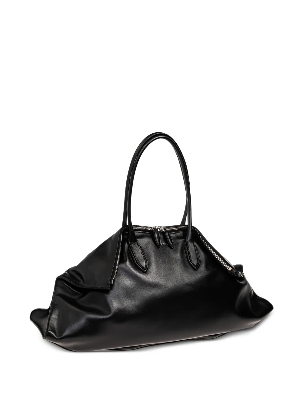 Alexander McQueen Maxi Manta Bag in Black, view 4