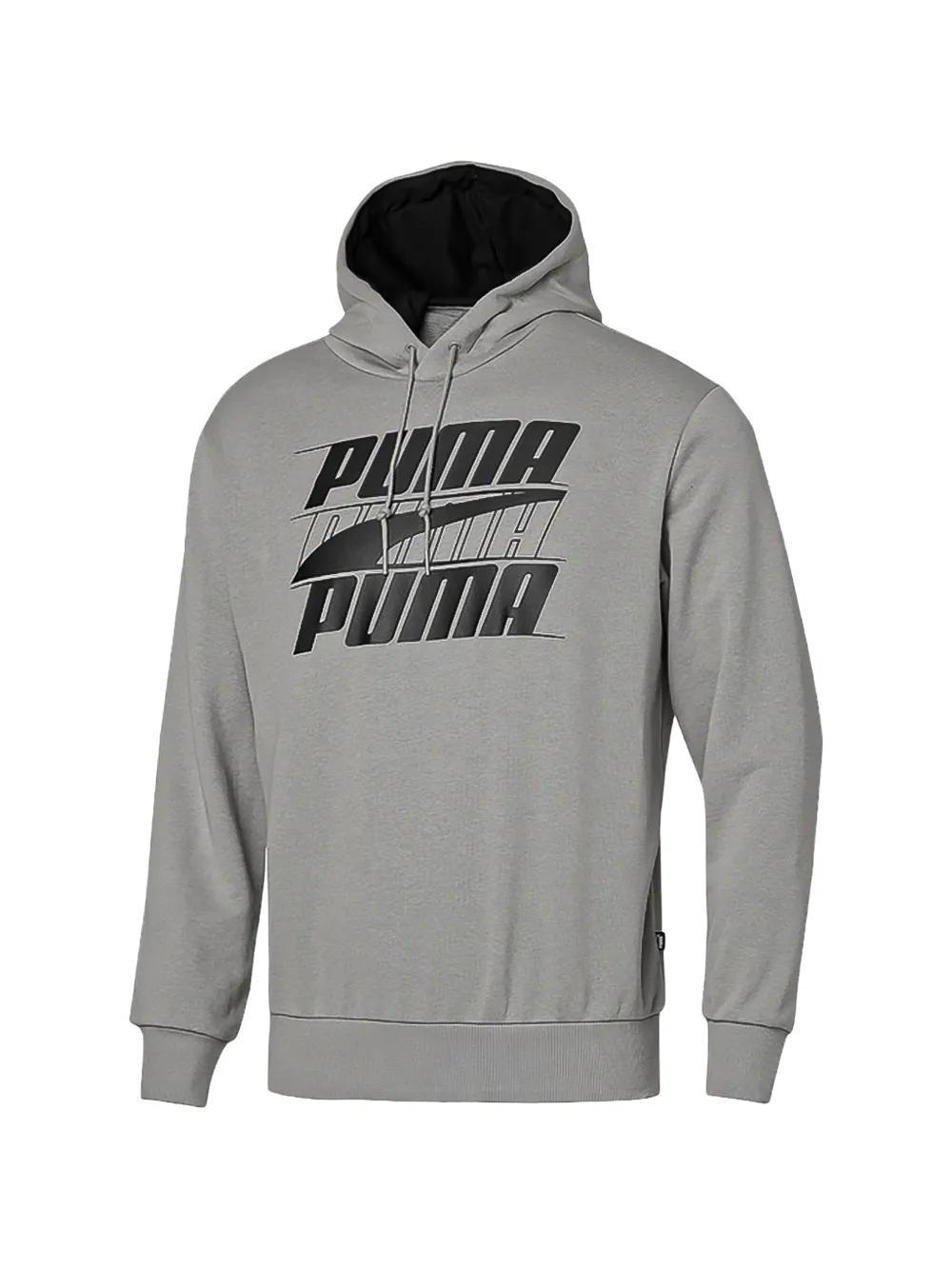 PUMA Rebel Hoodie mit Print - Grau