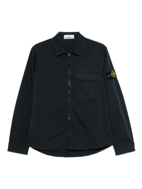 Stone Island zip pocket overshirt