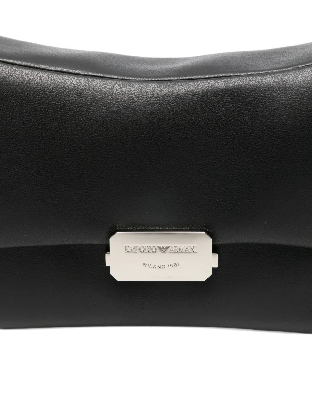 Emporio Armani Shopper met ketting Zwart