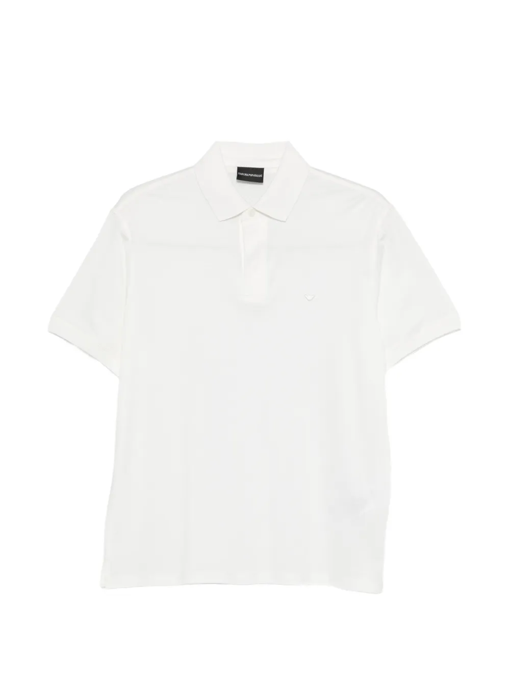 Emporio Armani short-sleeve polo shirt - Bianco