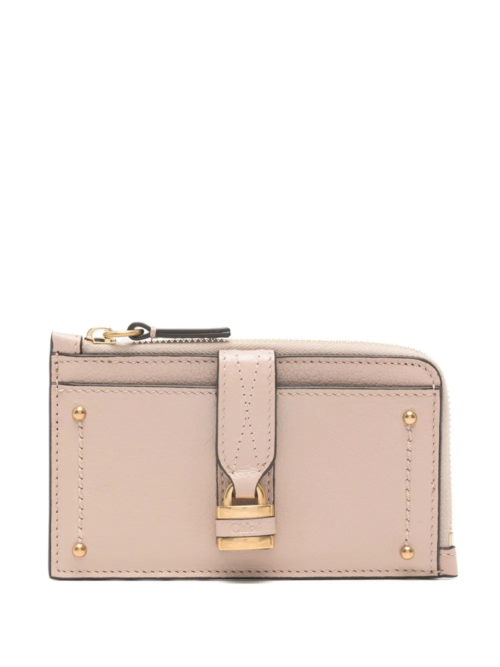 Chloé small Paddington leather wallet - Rosa