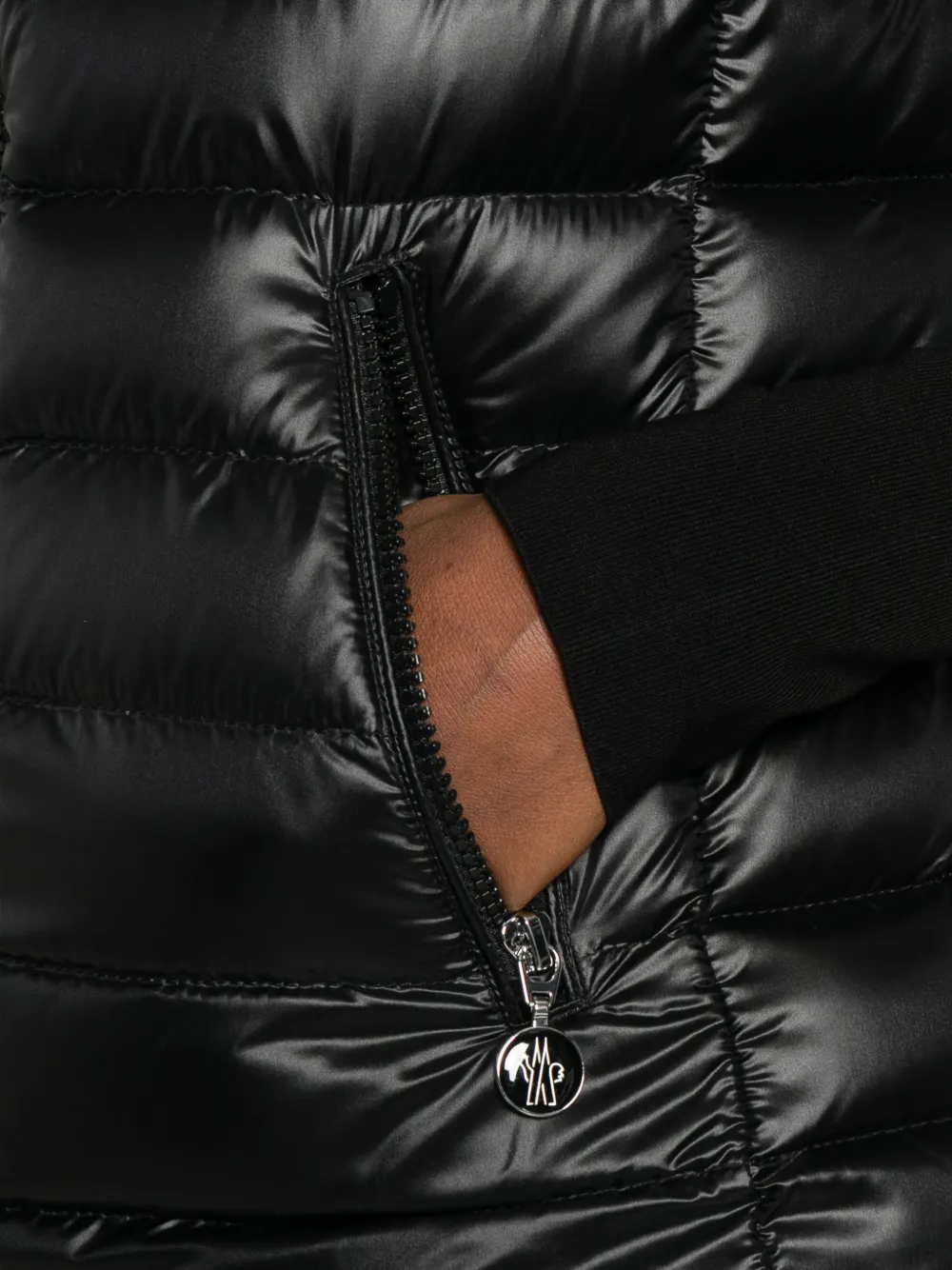 Moncler Glygosse gilet Zwart