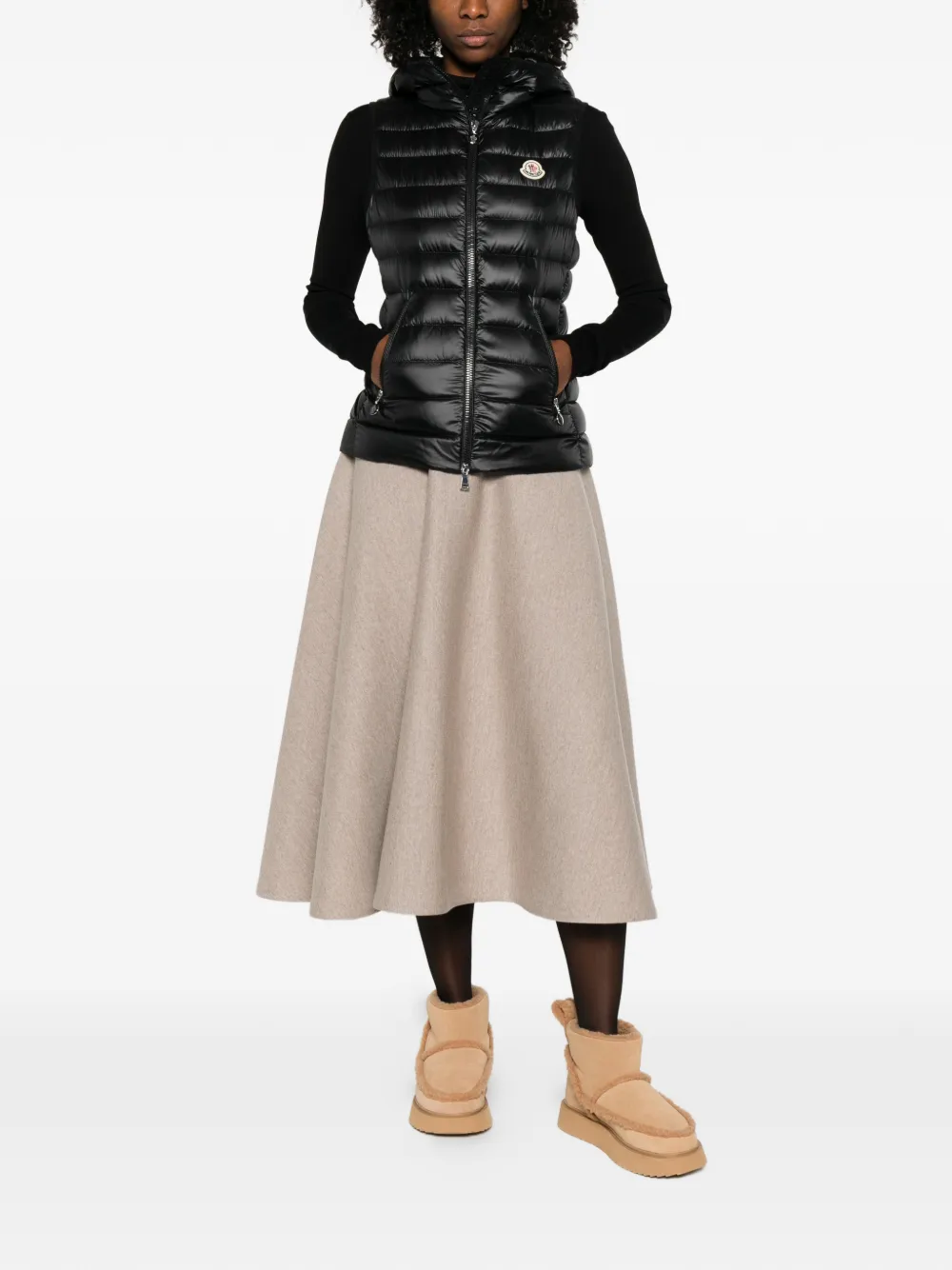 Moncler Glygosse gilet Zwart