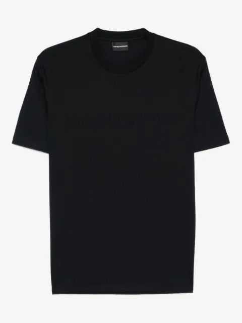 Emporio Armani T-shirt girocollo goffrata