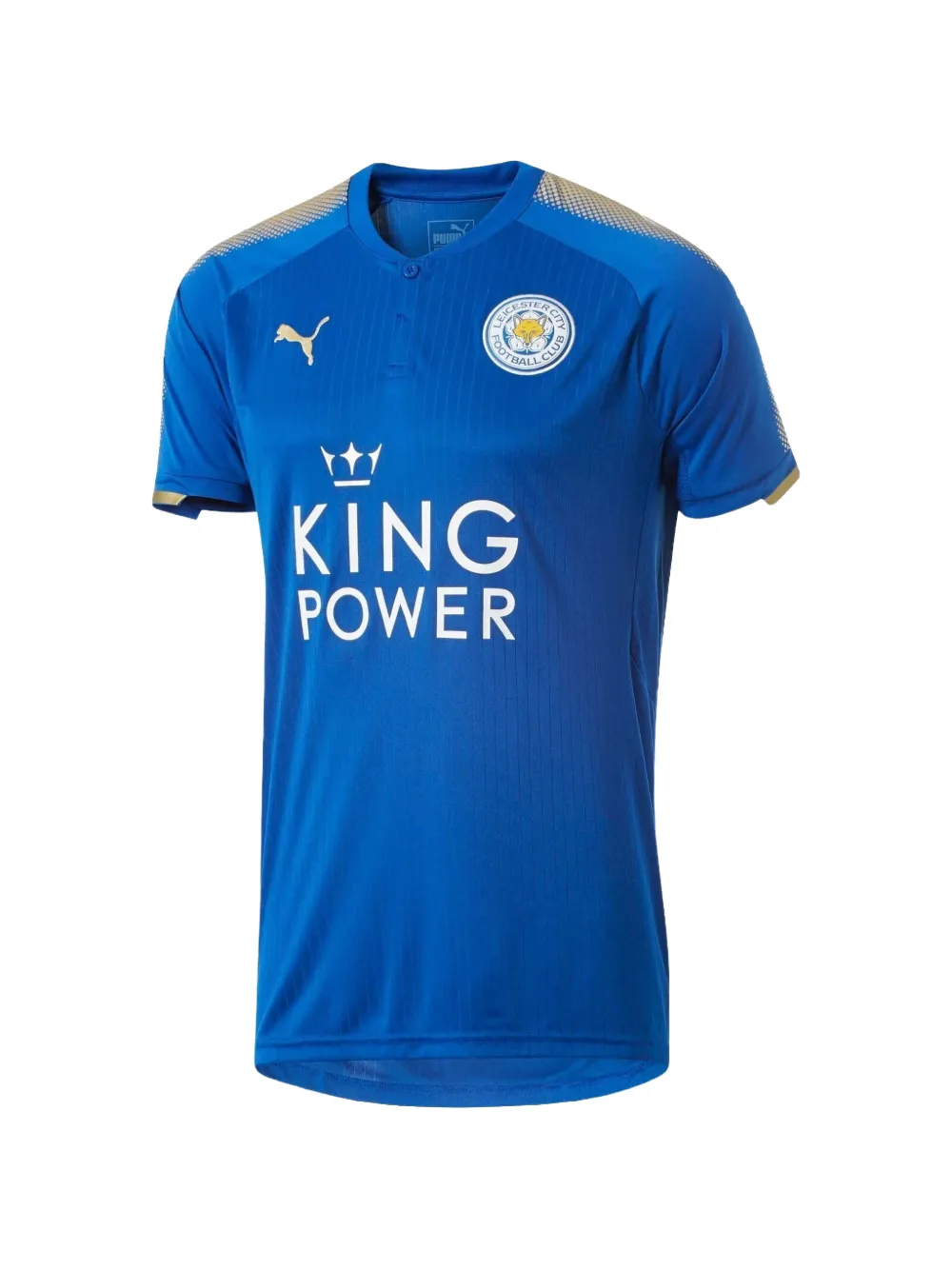 PUMA Top Leicester Home Replica - Blu