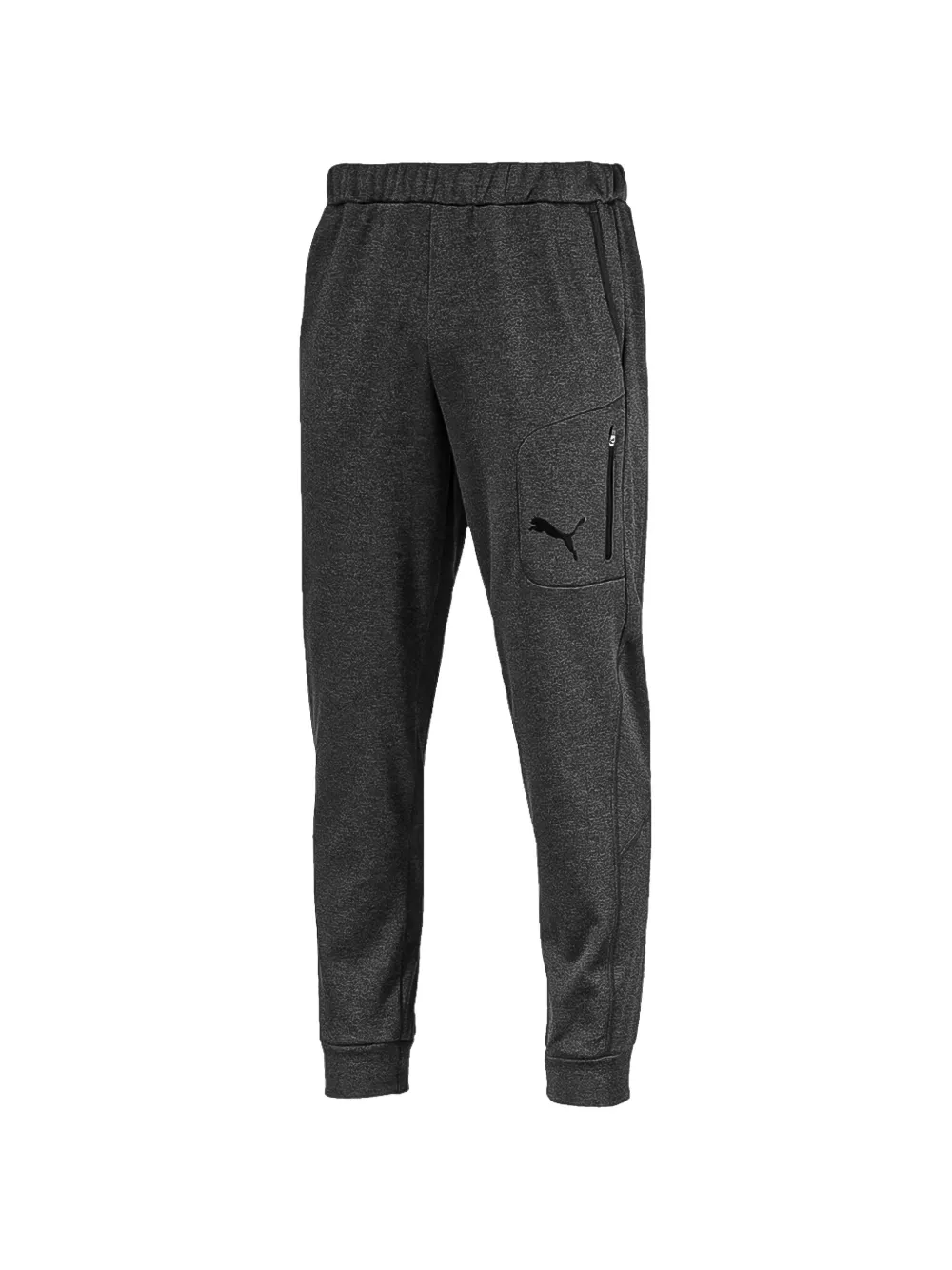 PUMA Pantaloni sportivi con tasca a zip - Grigio
