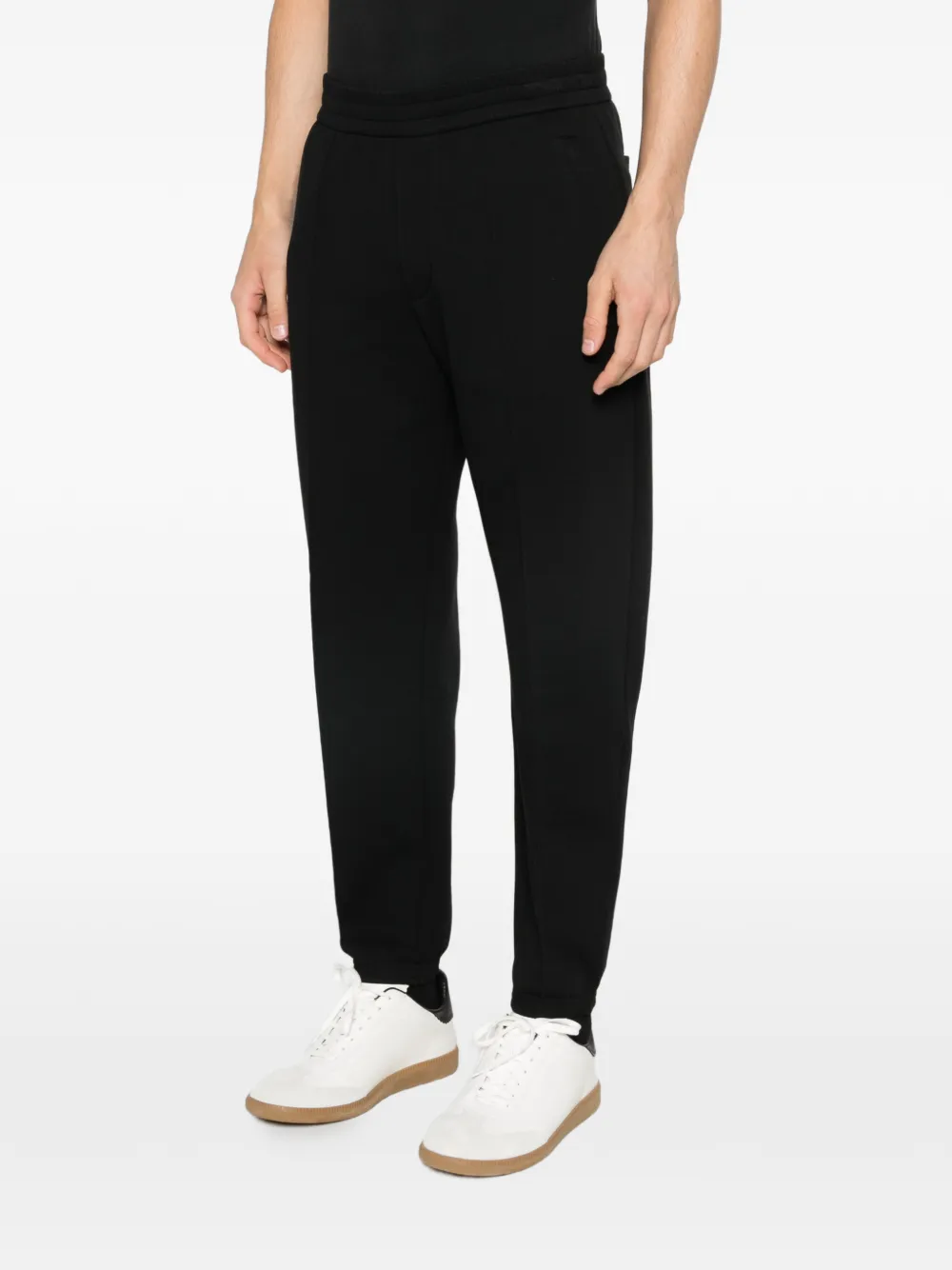 Emporio Armani Trainingsbroek met afwerking Zwart