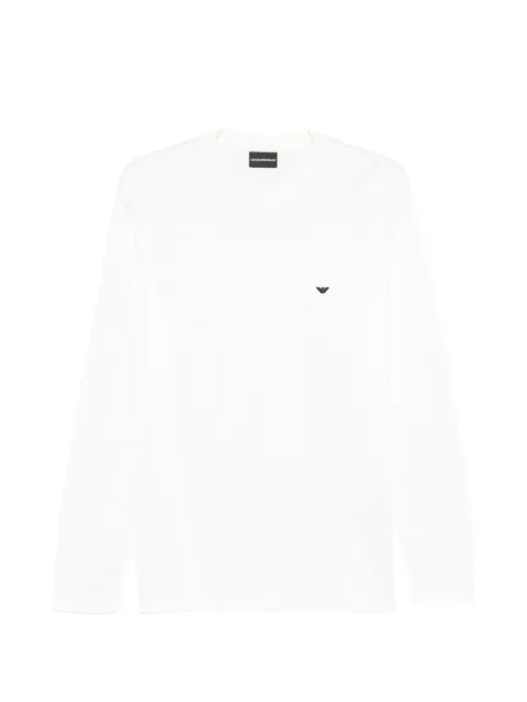 Emporio Armani long-sleeved logo T-shirt