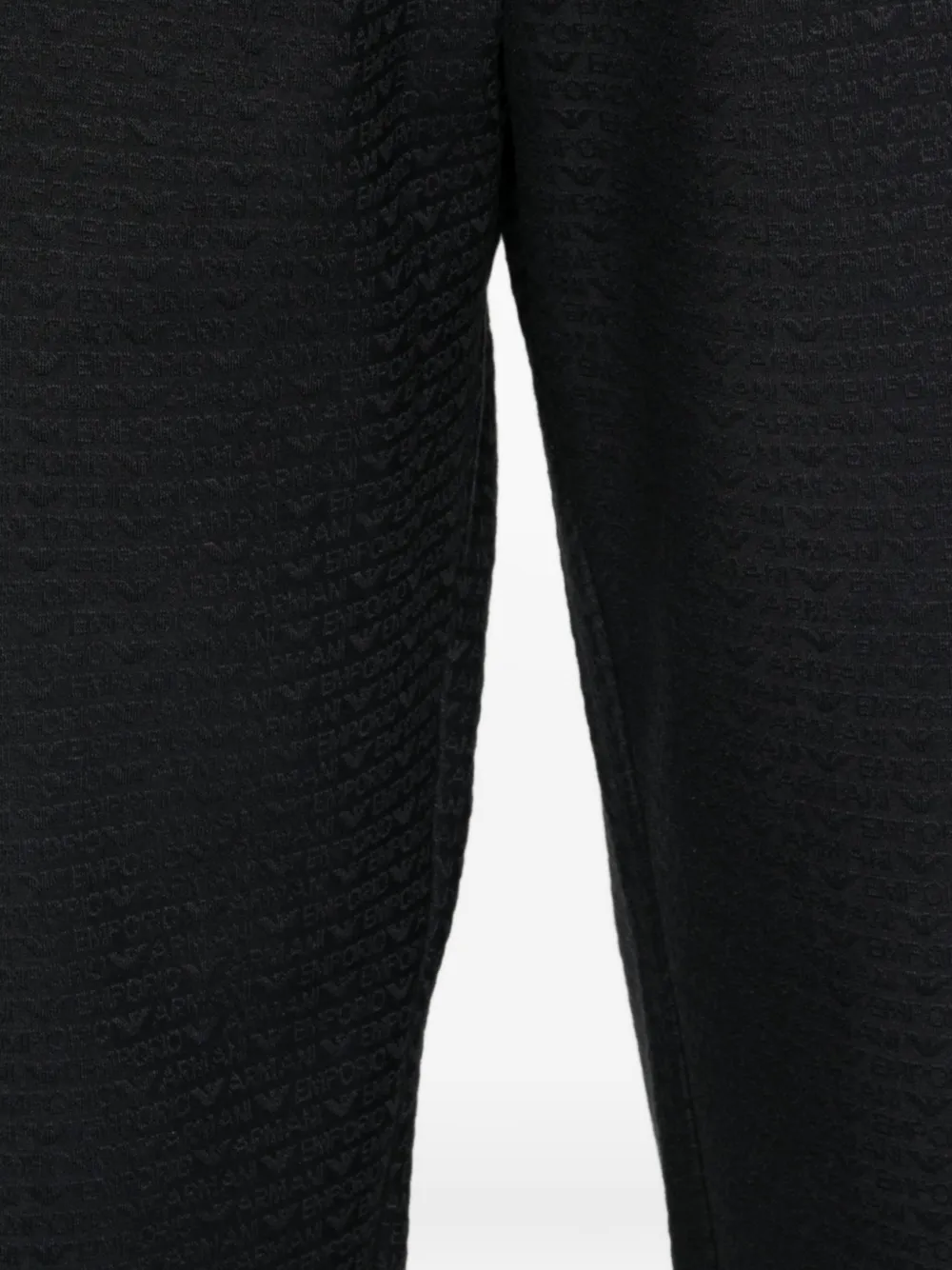 Emporio Armani Trainingsbroek met reliëf Blauw
