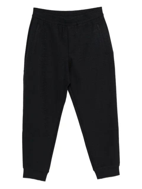 Emporio Armani embossed track pants