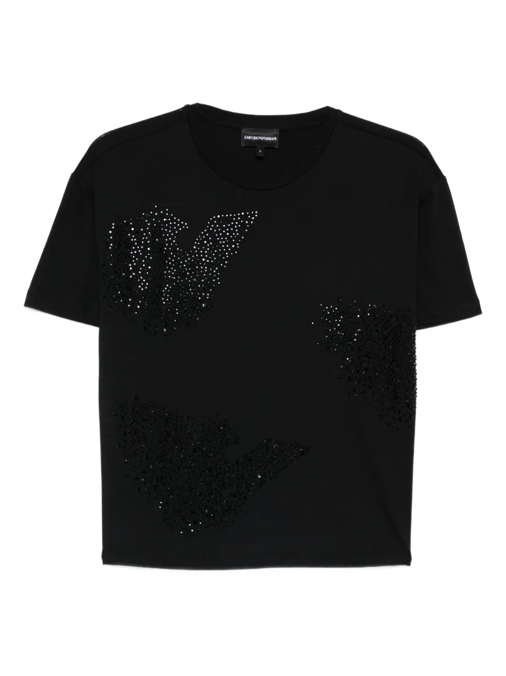 Emporio Armani embellishment T-shirt - Nero