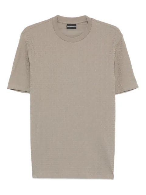 Emporio Armani 纹理T恤