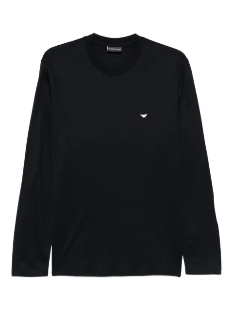 Emporio Armani logo long-sleeve T-shirt