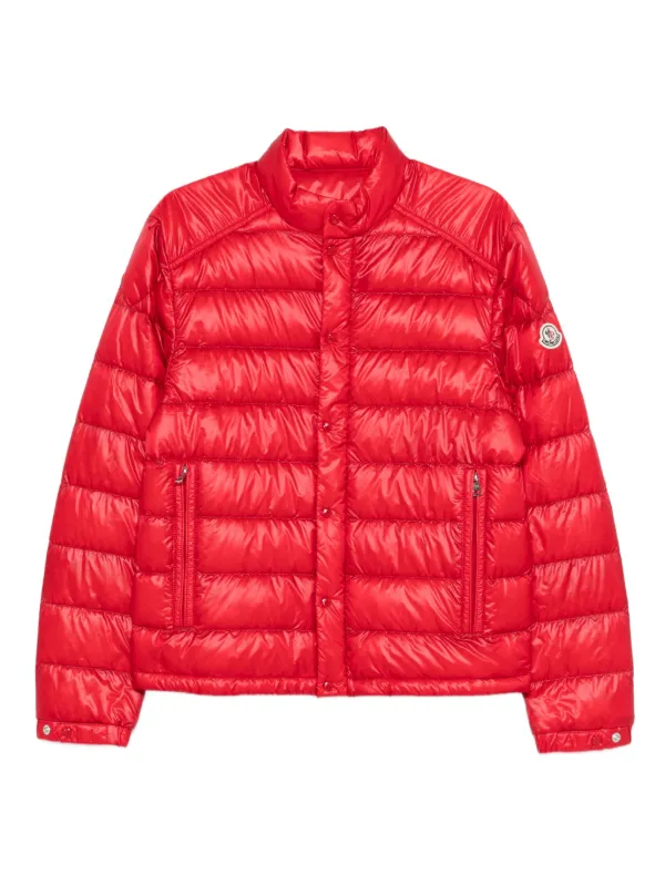Moncler Selves キルティング ジャケット | レッド | FARFETCH JP