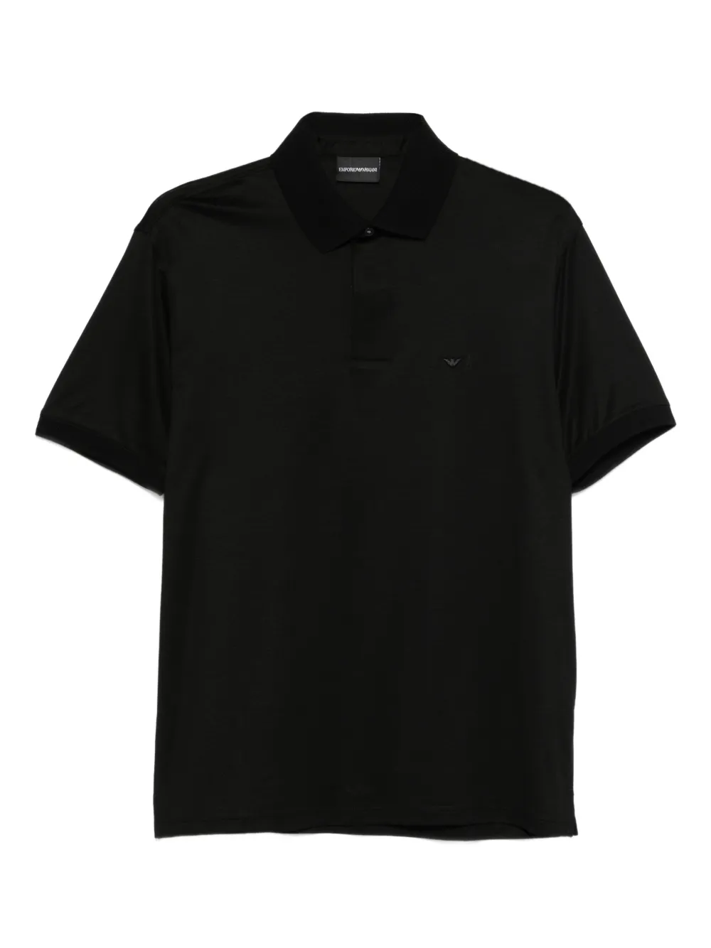 Emporio Armani black polo shirt - Nero
