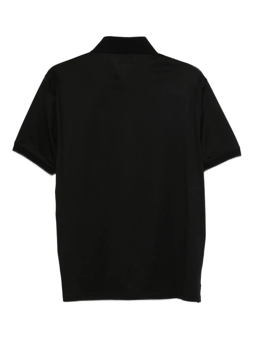 Emporio Armani black polo shirt - Zwart
