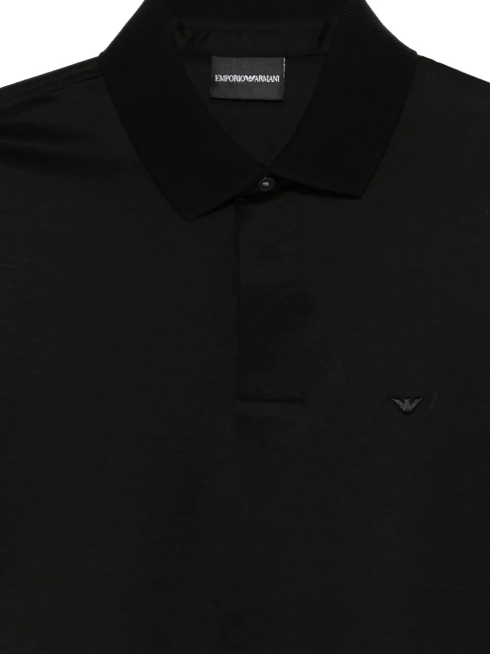 Emporio Armani Poloshirt Zwart