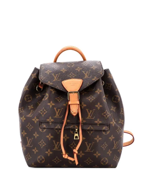 Louis Vuitton Pre-Owned Montsouris NM Monogram Canvas PM backpack