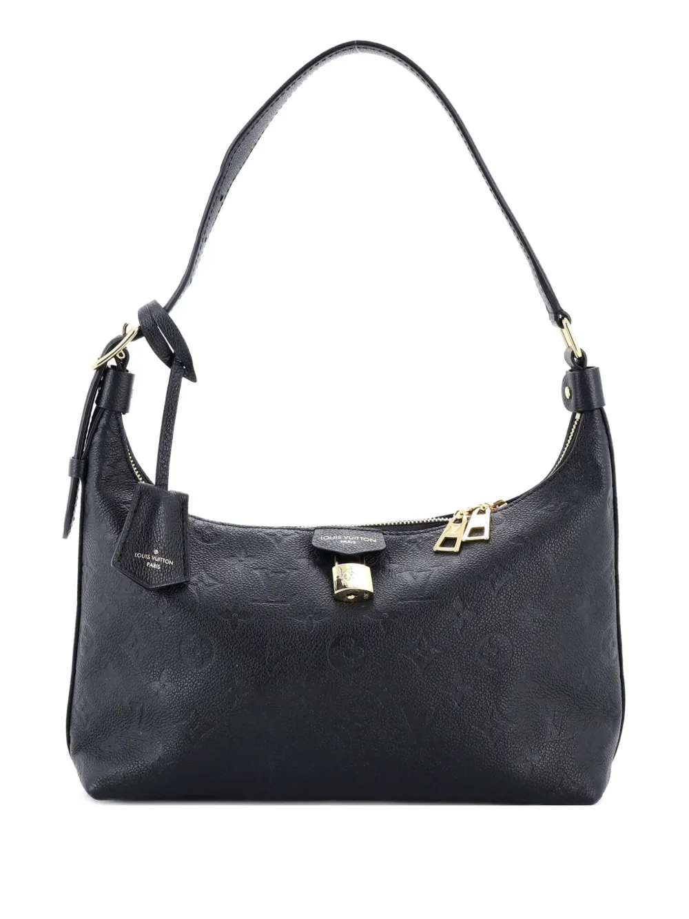 Louis Vuitton Pre-Owned Sac Sport NM Handbag Monogram Empreinte Leather hobo bag - Nero