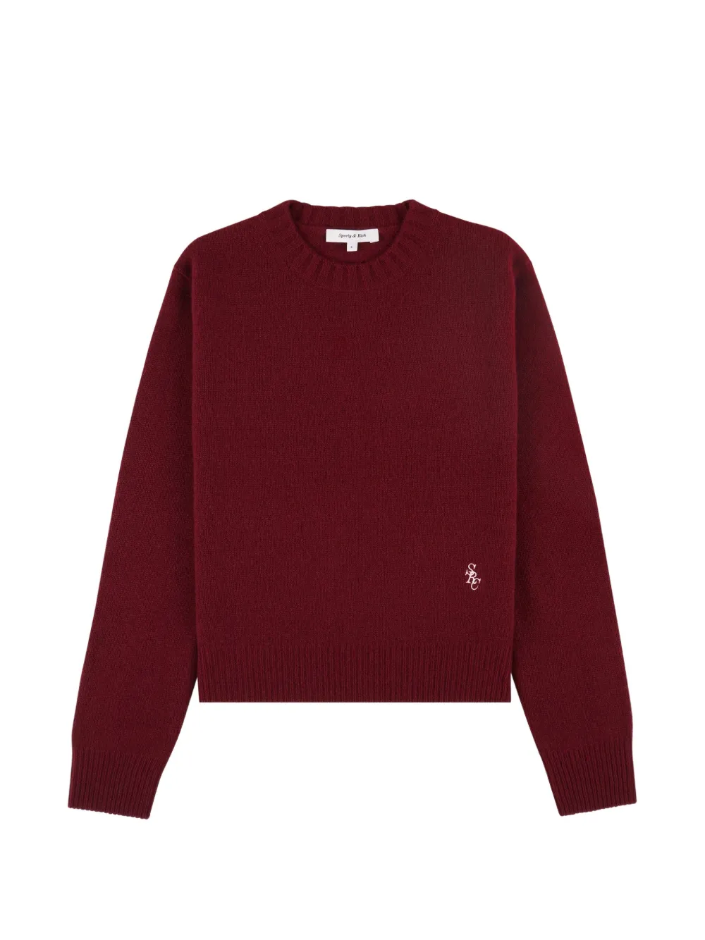 Sporty & Rich cashmere sweater - Rosso