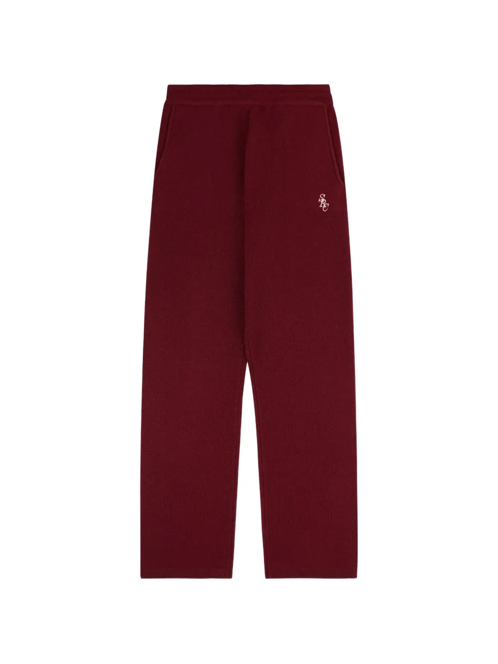 Sporty & Rich logo trousers - Rosso
