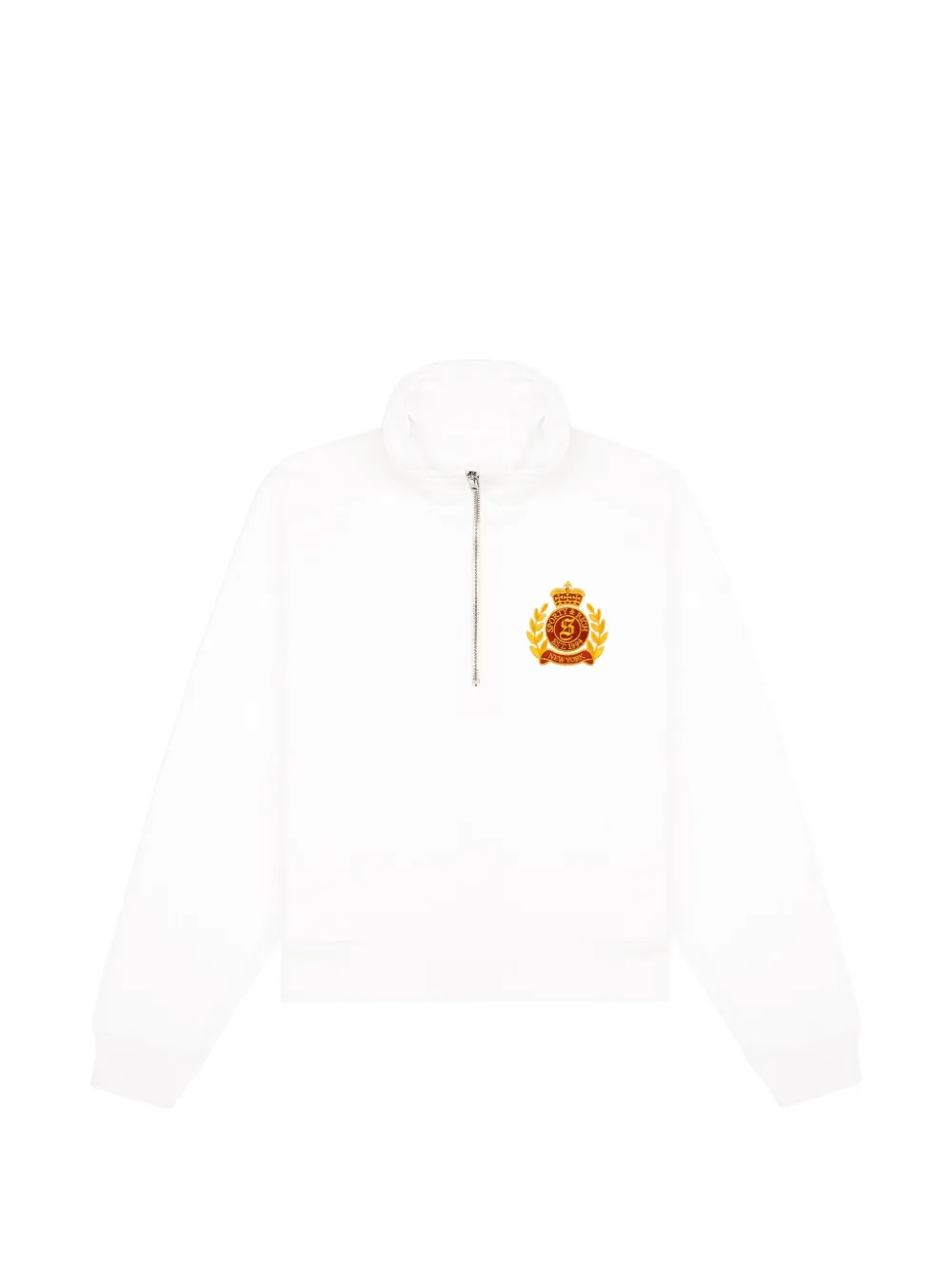 Sporty & Rich Maglione con ricamo - Bianco