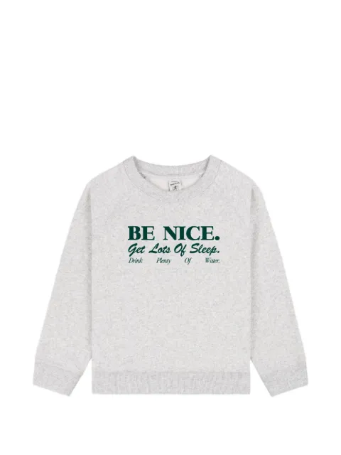 Sporty & Rich grafisk sweatshirt med rund hals