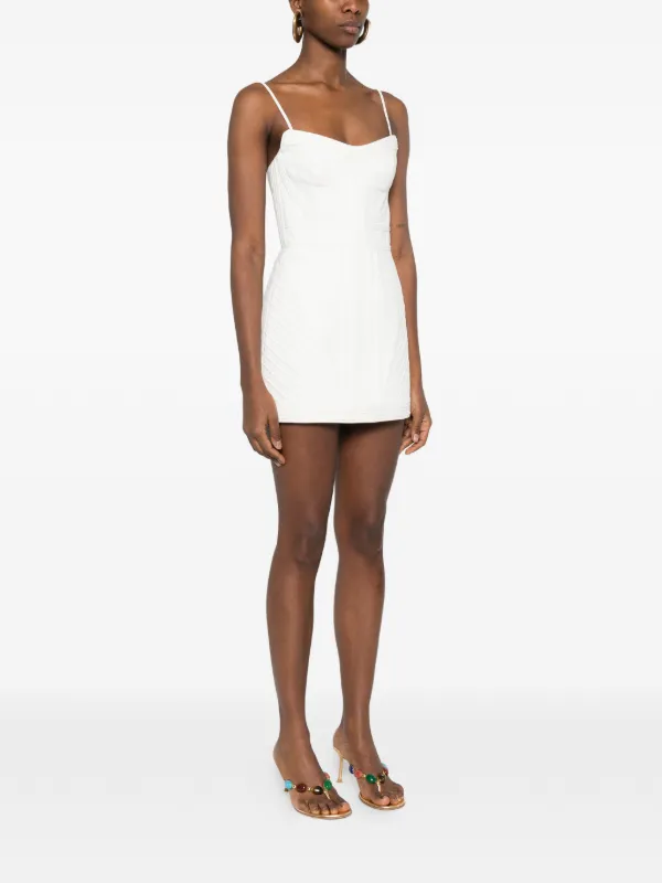 ZIMMERMANN Rebellion Corded Corset Dress | White