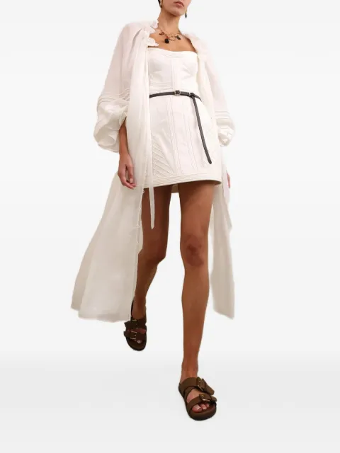 ZIMMERMANN Rebellion corded corset dress