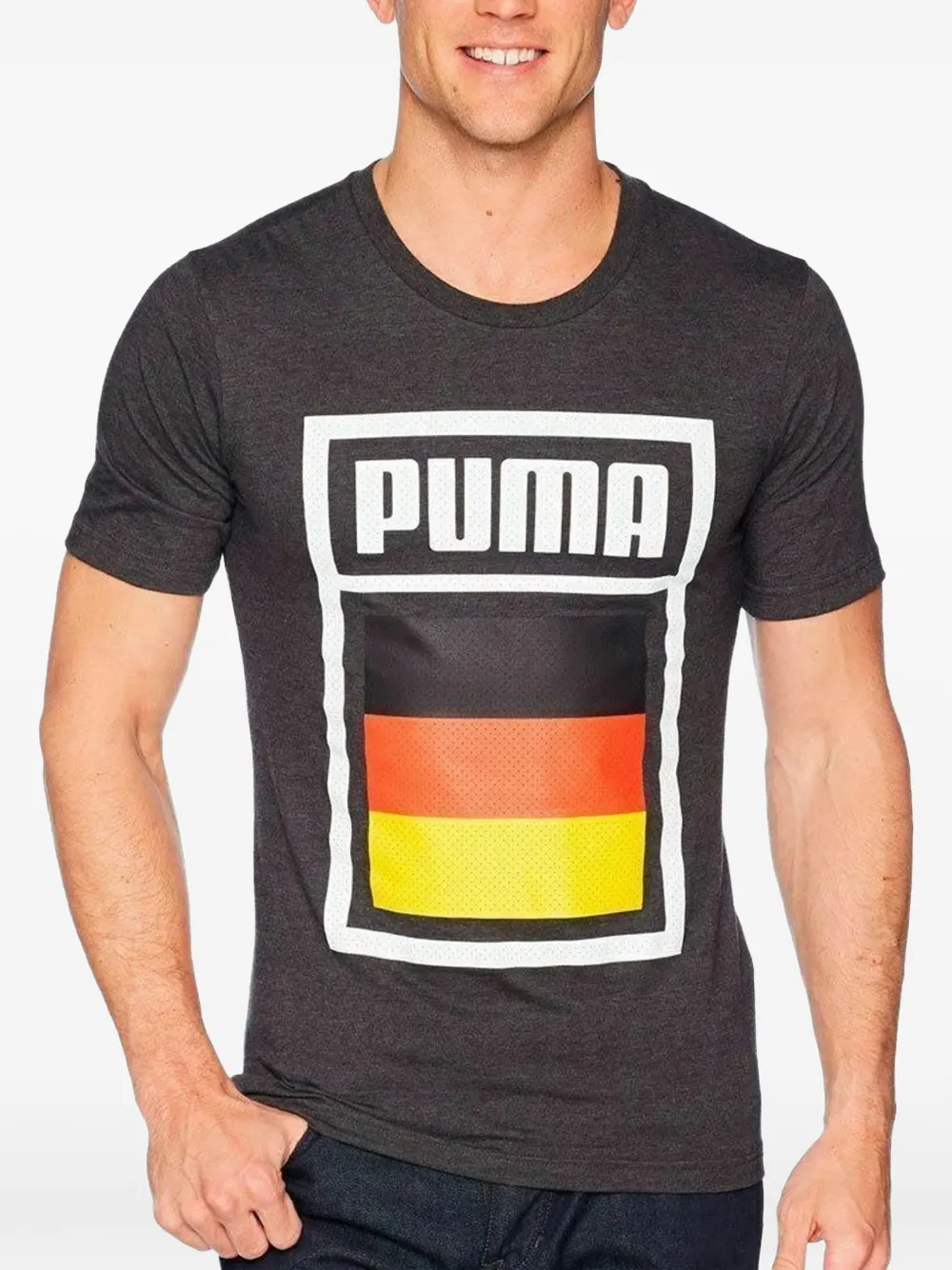 PUMA T-shirt Forever Football Country - Grigio