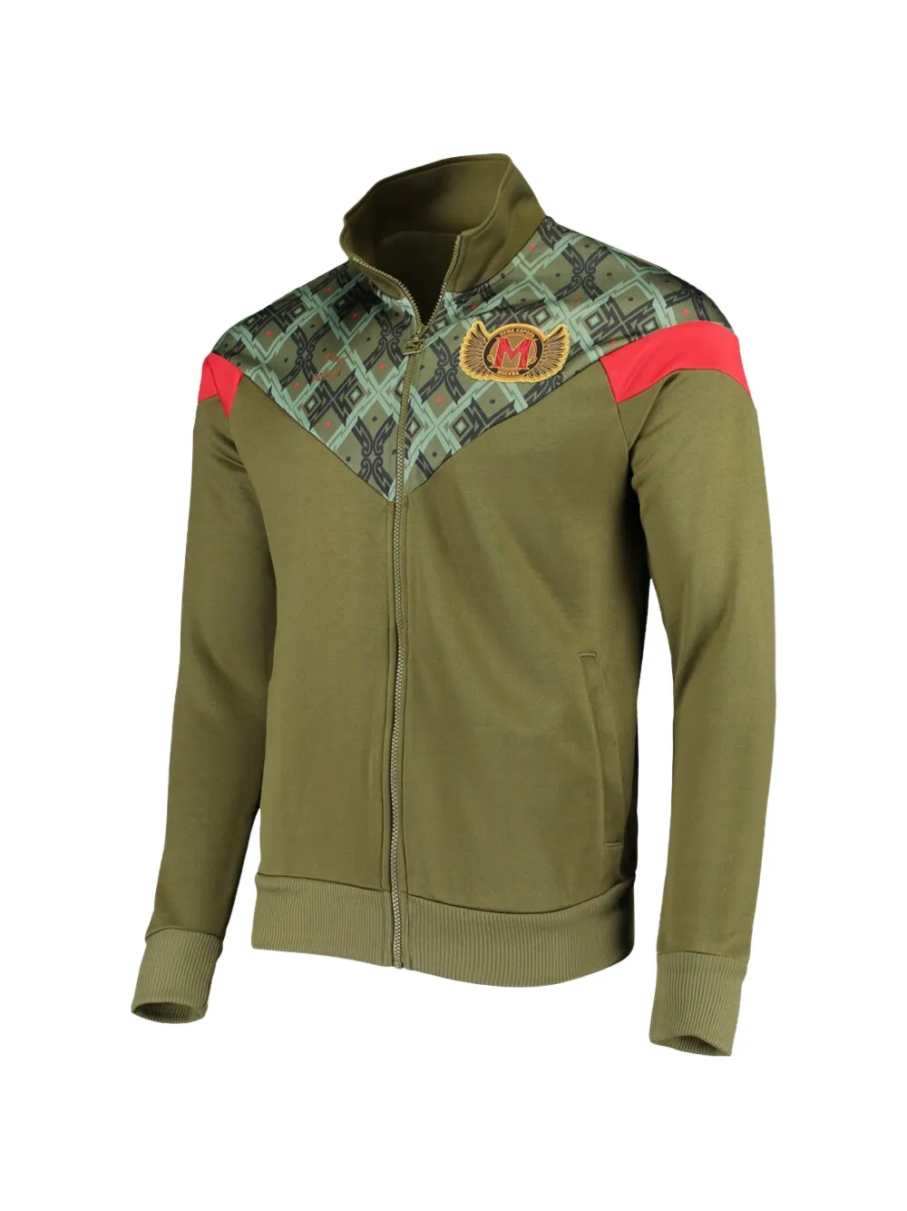 PUMA Moscow Sweatshirt mit Reißverschluss - Grün