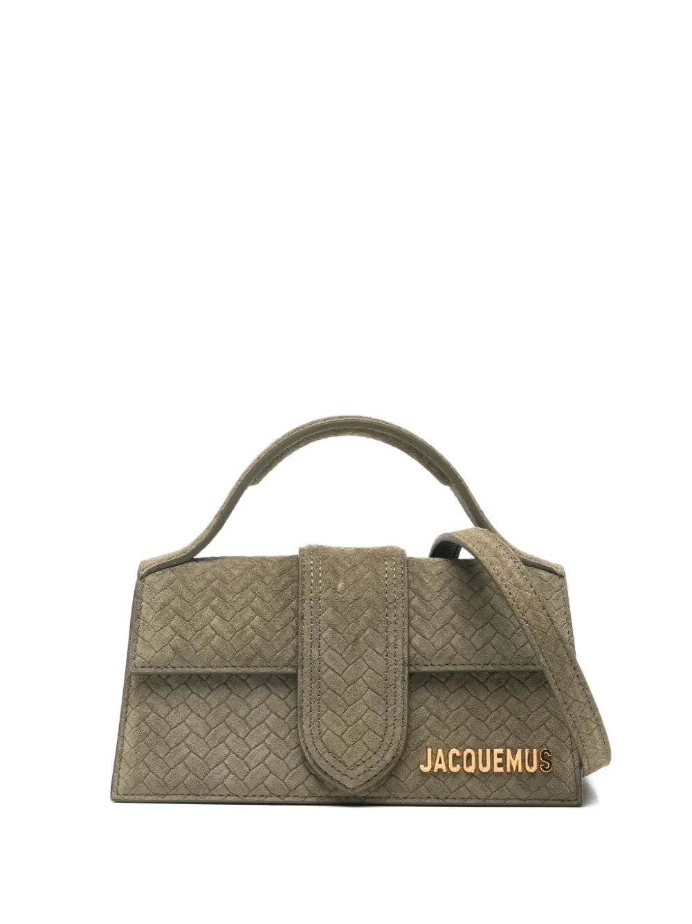 Jacquemus Bambino top-handle tote bag - Verde