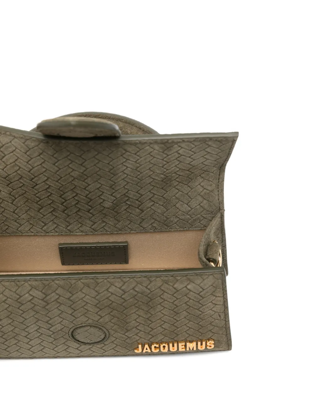Jacquemus Bambino shopper met handvat Groen