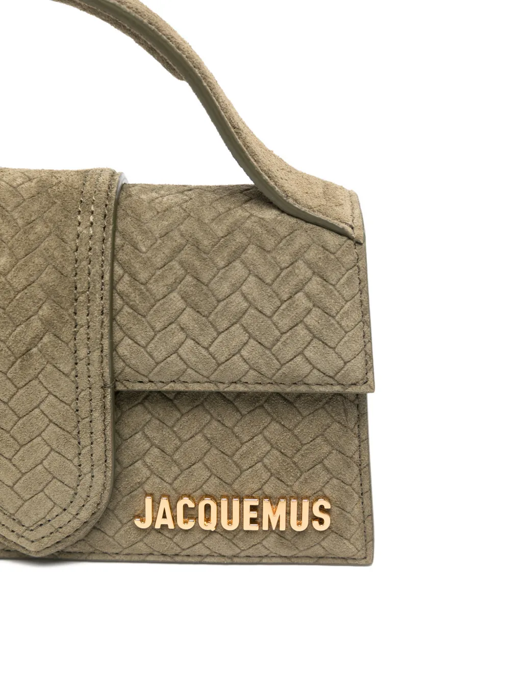Jacquemus Bambino shopper met handvat Groen