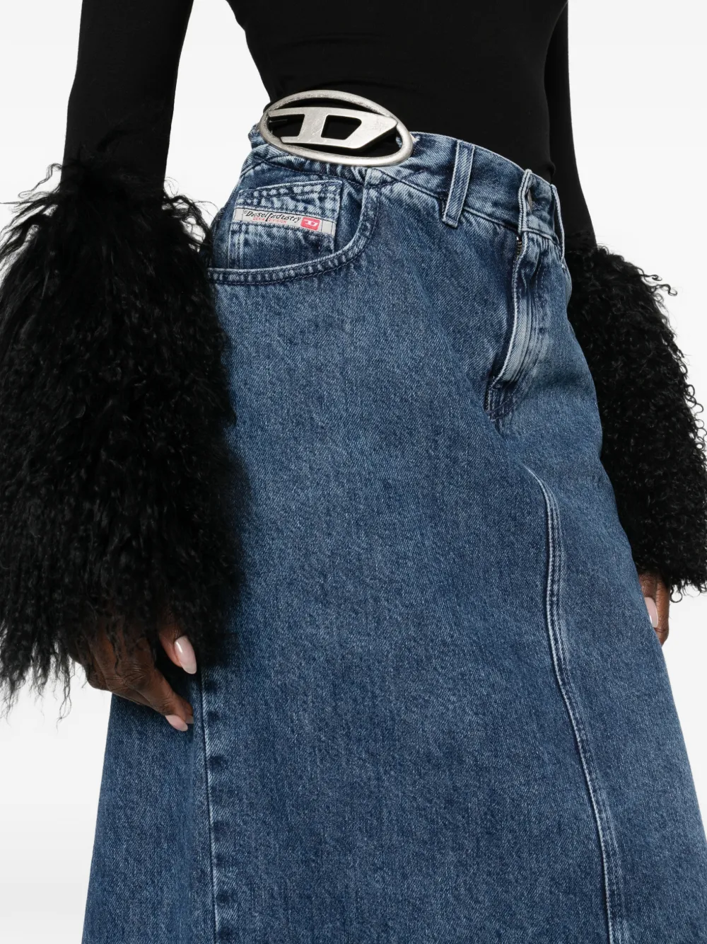 Diesel De-Skye-S1 ミディスカート | ブルー | FARFETCH JP