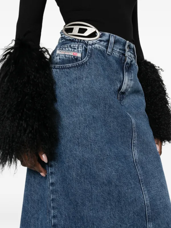 Diesel De-Skye-S1 ミディスカート | ブルー | FARFETCH JP