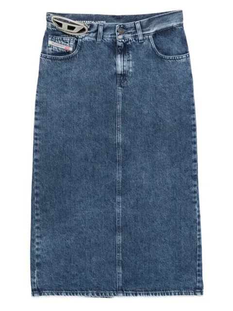 Diesel De-Skye-S1 midi skirt