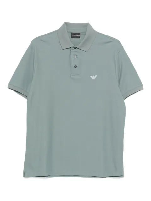 Emporio Armani playera tipo polo azul