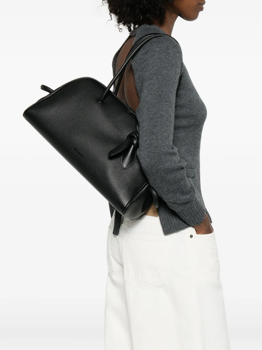 Jacquemus Turismo shoulder bag - Zwart