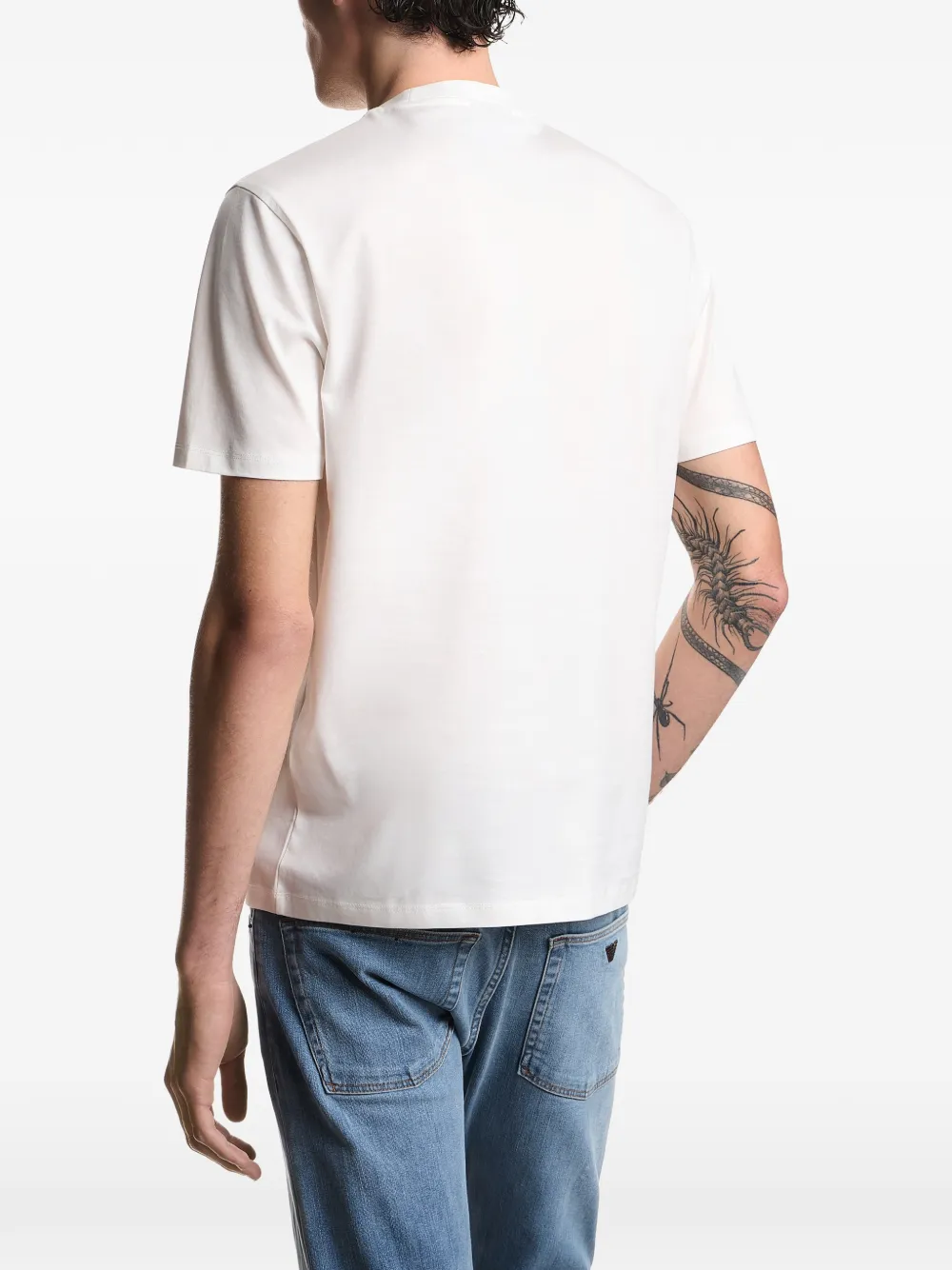 Emporio Armani T-shirt met korte mouwen Wit