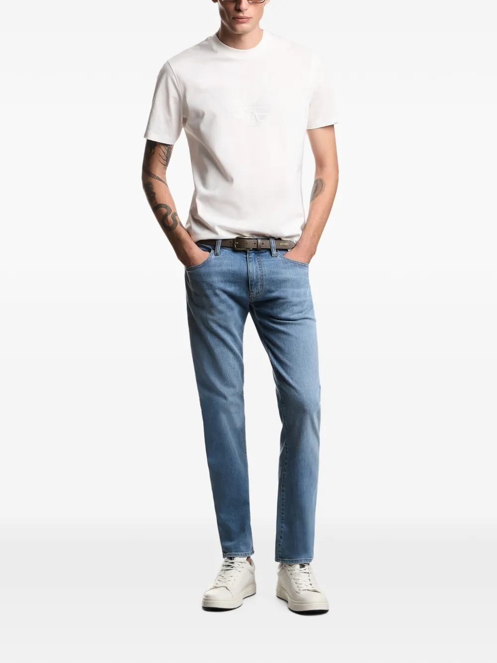 Emporio Armani T-shirt met korte mouwen Wit
