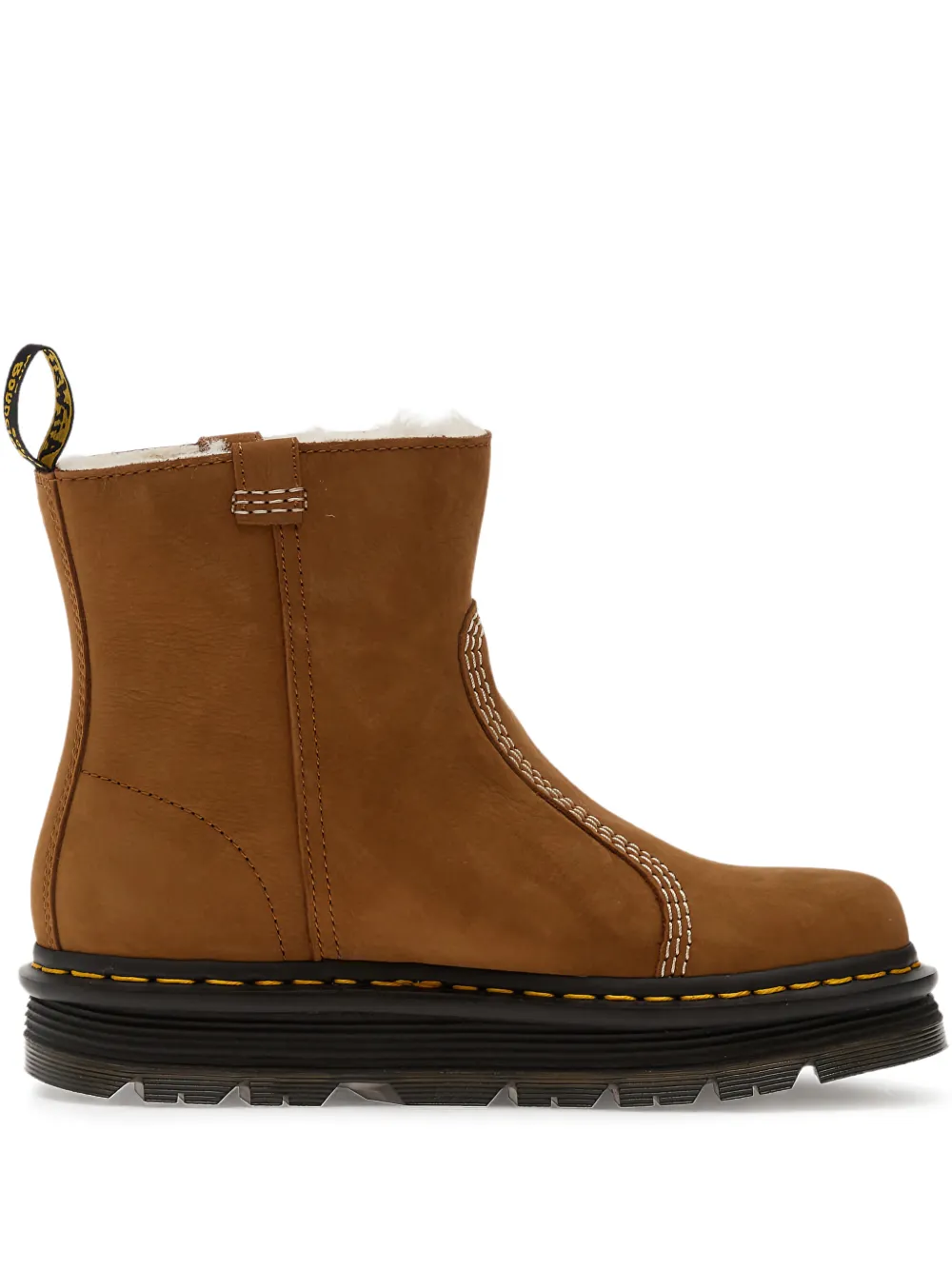 Dr. Martens Zebzag Rigger Wl boots - Marrone