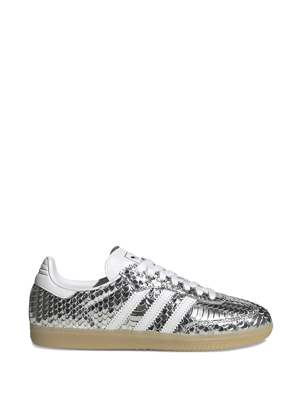 adidas Samba sneakers met slangen-effect Zilver