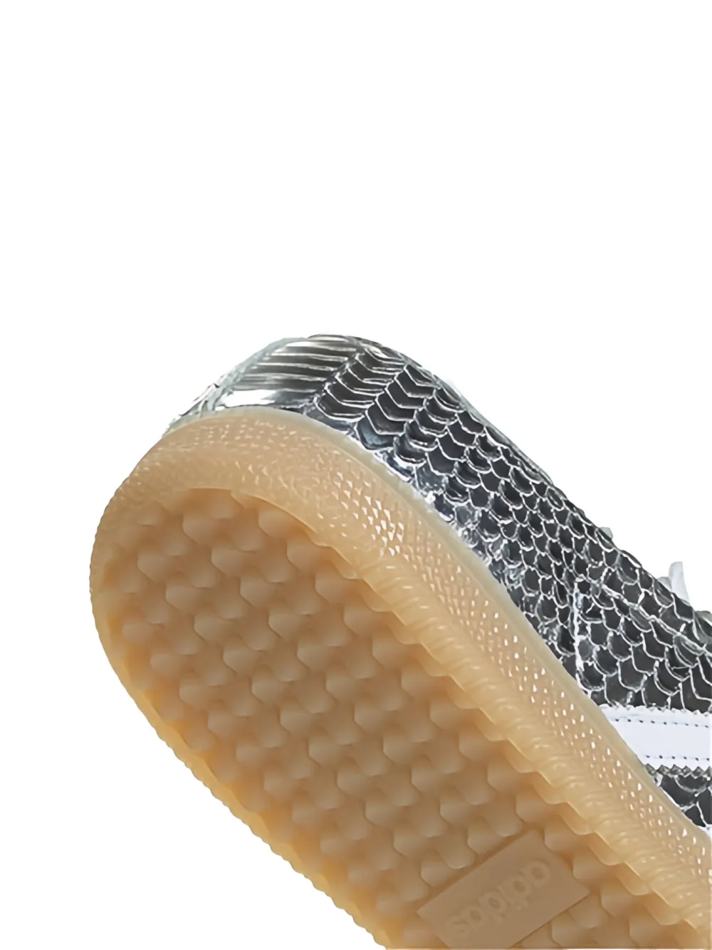 adidas Samba sneakers met slangen-effect Zilver