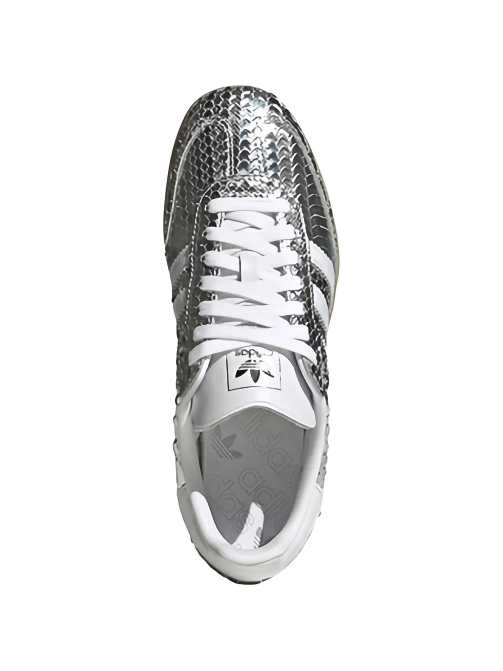 adidas Samba sneakers met slangen-effect Zilver